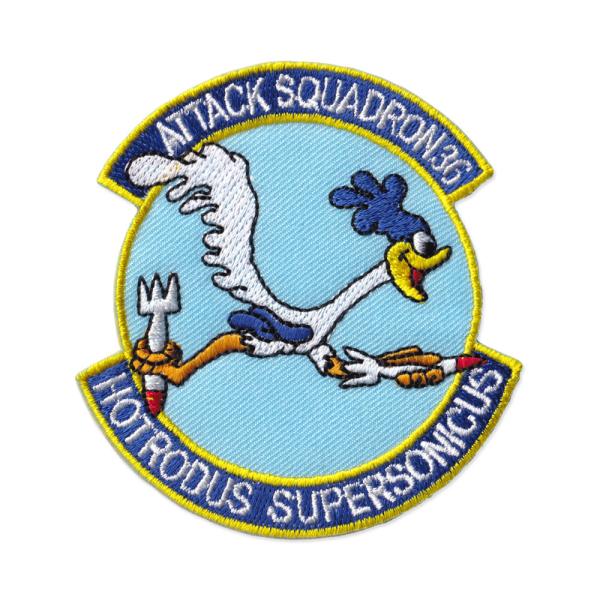 ロードランナー ワッペン アイロン 大人向け ミリタリー おしゃれ アメカジ キャラクター アメリカ...