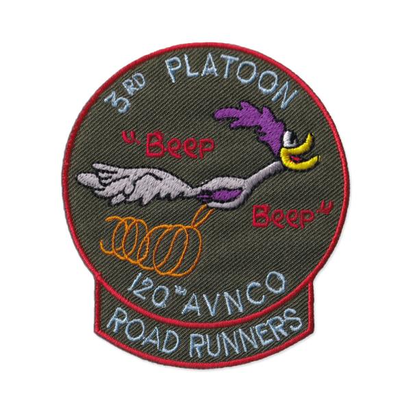 ロードランナー ワッペン アイロン 大人向け ミリタリー おしゃれ アメカジ キャラクター アメリカ...