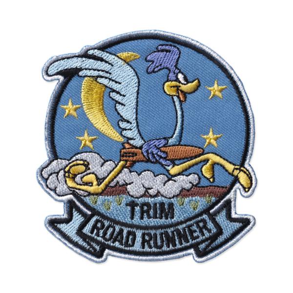 ロードランナー ワッペン アイロン 大人向け ミリタリー おしゃれ かっこいい アメカジ キャラクタ...