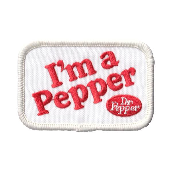 ドクターペッパー Dr Pepper ワッペン アイロン 大人向け おしゃれ ブランド ロゴ かっこ...