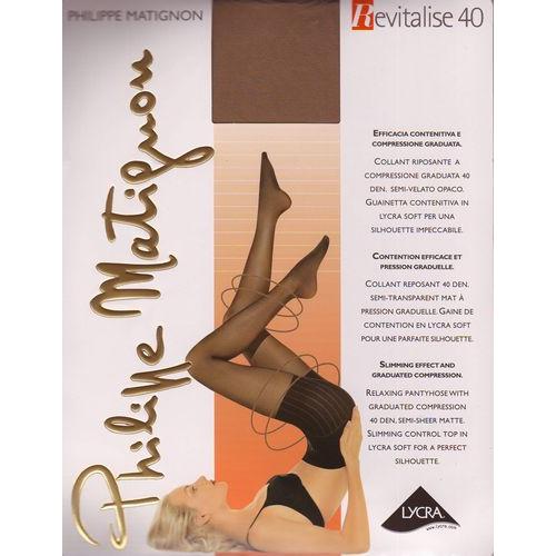 フィリップマティノン　ガードル機能つきストッキング　Revitalise　４０　イタリア製