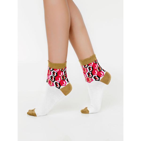 【ゆうパケット送付対応商品】　OMERO　オメロ　イタリア製インポートソックス　TIANA  コット...