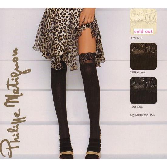 フィリップマティノン　オーバーニーハイ　cote  イタリア製