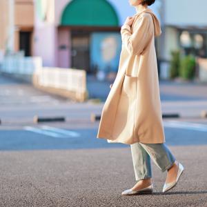 BEATRICE ベアトリス　タグ付き　パール装飾　アウター BEATRICE（ベアトリス） ブラッシュドウール トレンチコート FINAL