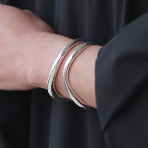 Nothing And Others (ナッシングアンドアザーズ) Double line bangle