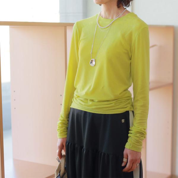 flamingo firm  (フラミンゴファーム)　ふわモチ　シアーカットソー