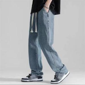 大きいサイズ デニムパンツ メンズ ゆったり ...の詳細画像1