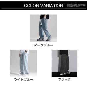大きいサイズ デニムパンツ メンズ ゆったり ...の詳細画像4