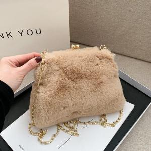 ファーバッグ ショルダーバッグ 斜め掛け レデ...の詳細画像2