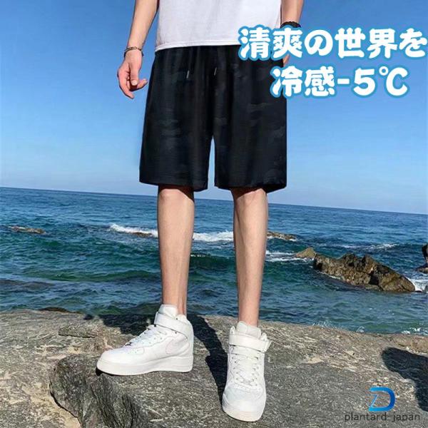 サーフパンツ メンズ 海水パンツ アイスシルクパンツ 吸汗速乾 メンズ水着 水着 ボードショーツ ハ...
