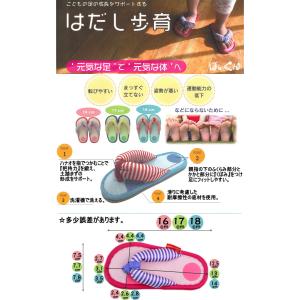 鼻緒スリッパ 子供用 はだし歩育 ほいくん ハ...の詳細画像1