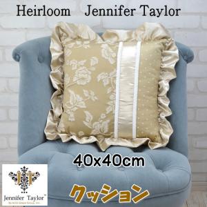 新品未使用！2点セット！ジェニファーテイラーの可愛いクッションカバー！ クッション Pillow Poinsettia レッド アラベスク ジェニファー