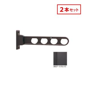 川口技研 1本入／洗濯物干し 壁付け 物干し金物 屋外 窓壁用