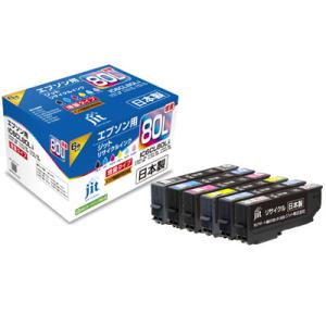 インクカートリッジ ブラザー brother 互換品 IC6CL80L 4色パック プリンター コピ...