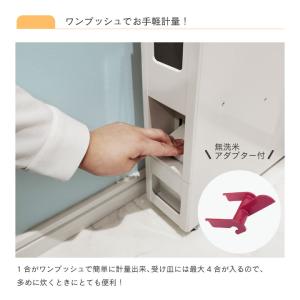ライスストッカー 米びつ 幅10cm 10kg...の詳細画像3