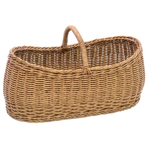 ユティルナイール ボートバスケットＬ 水洗い可能 ナチュラル 水はけ おしゃれ シンプル インテリア...