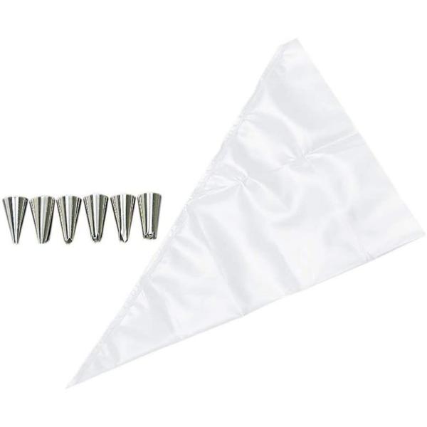 バレンタイン 絞り袋 貝印 絞り袋とデザイン口金6種セット 食洗機対応 日本製 DL6319 スイー...