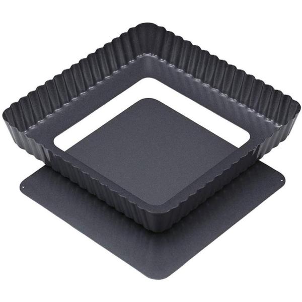 バレンタイン お菓子作り 焼き型 貝印 タルト型 四角い底取れタイプ 18cm Kai House ...