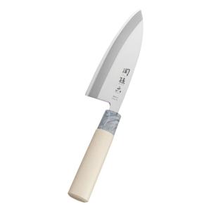 富士カトラリー 令月 ステンレス刃物鋼和包丁シリーズ 出刃包丁 180mm