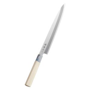 柳包丁 水野鍛錬所「源昭忠」青鋼DX柳刃300