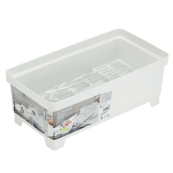 イノマタ化学 #48 セパレ 食器水切り ホワイト