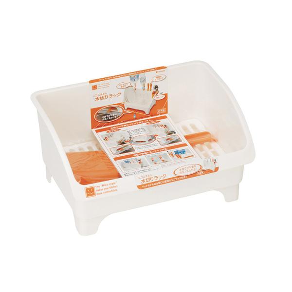 イノマタ化学 #82 ニコスタイル 水切りラック ホワイト