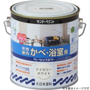 サンデーペイント 水性室内かべ・浴室用ベーシックカラー 〈ゼロVOC塗料〉 アイスグリーン 700ml 屋内かべ用塗料｜plantz