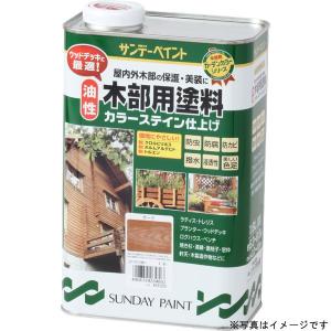 サンデーペイント（SUNDAY PAINT） 油性 木部用塗料 カラーステイン 