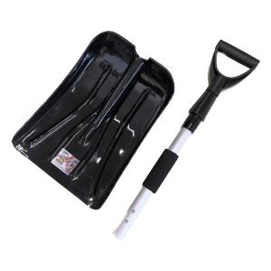 SNOWL SN810 搭載スノーショベル プラ伸縮型 雪かきスコップ 佐川