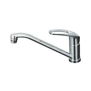 KVK KVK KM5011TEC 流し台用シングルレバー式混合栓（eレバー） : もの