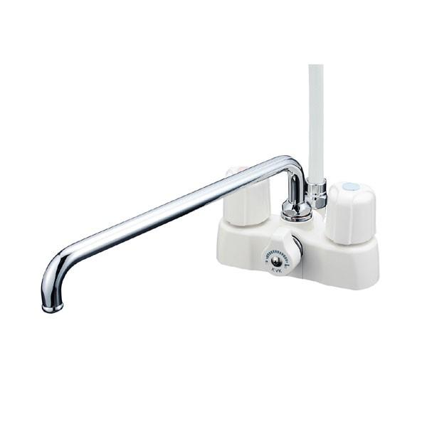 KVK KF2008R3 デッキ形2ハンドルシャワー