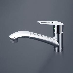 KVK KVK KM5021T 流し台用シングルレバー式シャワー付混合栓 爆買