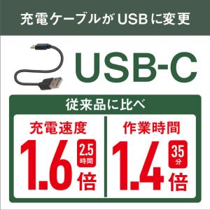 ムサシ WE-760 充電式除草バイブレーター...の詳細画像2