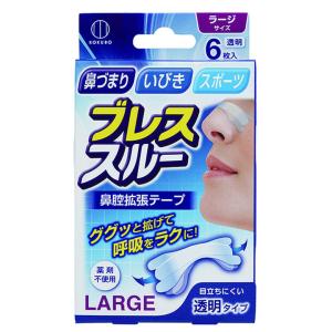 ブレススルー ラージ/透明 6枚入 爆買の商品画像