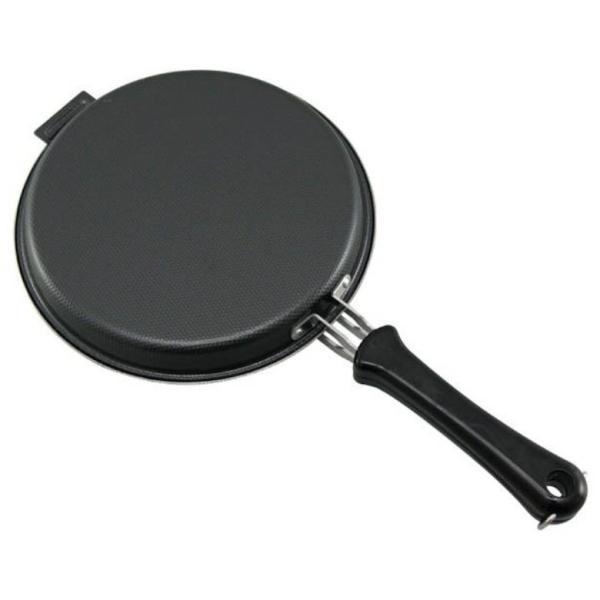 下村企販 ホットケーキメーカー IH対応 鉄製 両面焼き 直火 丸型 お好み焼き・ホットケーキ用フラ...