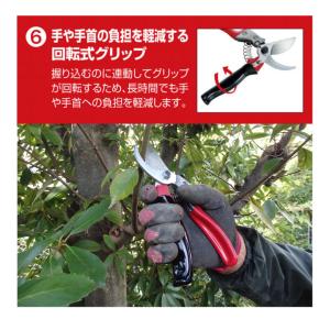 剪定ばさみ アルス ARS VS-7R 剪定鋏...の詳細画像2