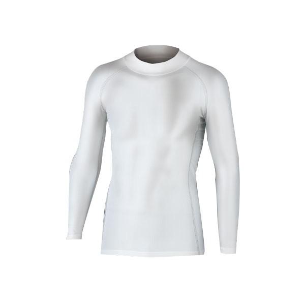 おたふく手袋 冬物 JW-170 BTパワーストレッチ ハイネックシャツ ホワイト LLサイズ
