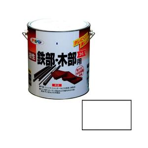 アサヒペン 油性鉄部・木部用EX 3L 白 ホワイト 爆買の高価買取価格