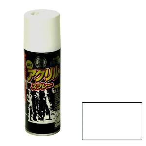 アサヒペン ASAHIPEN BIGPROアクリルスプレー 白/ホワイト 300ml 佐川