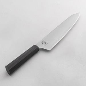 堺菊守日本鋼（口金付・本刃付加工） 牛刀240mm : 厨房用品 安吉