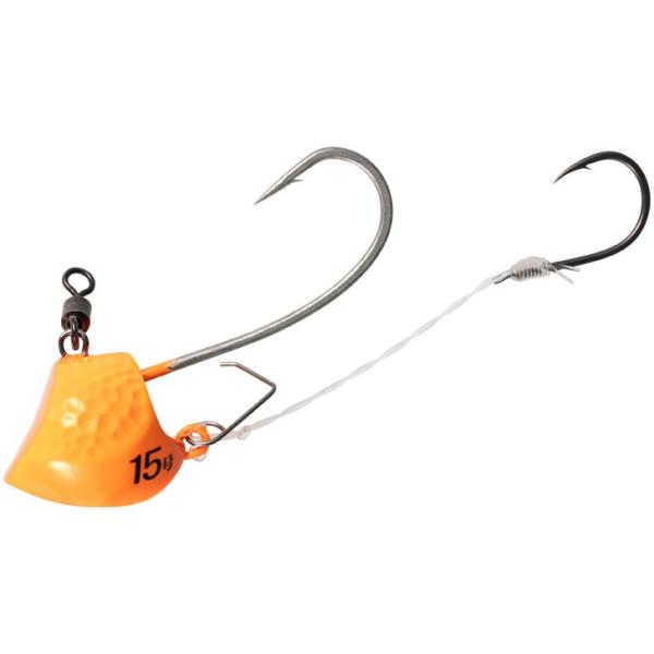 ハヤブサ 釣り具 仕掛け 釣り針 一つテンヤ 無双真鯛 貫撃カブラTG エビズレン仕様 SE103 ...