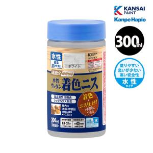 カンペハピオ 水性ウレタン着色ニス 300ml 全10色