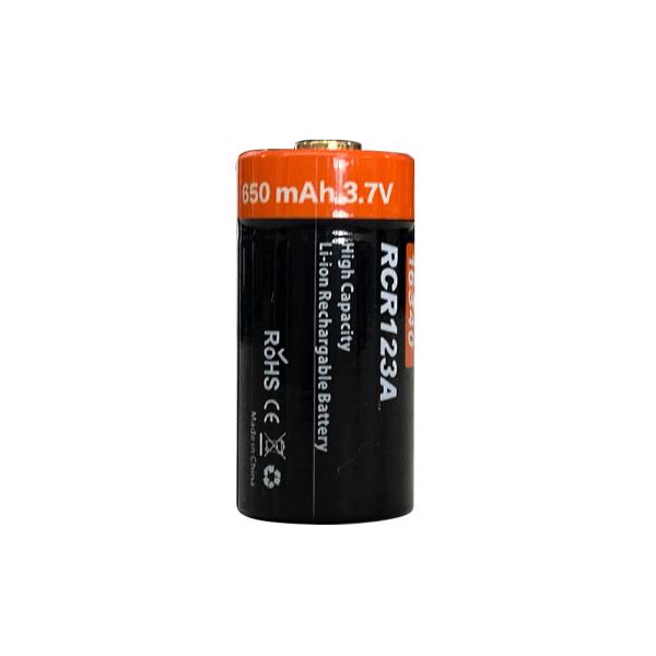 NICRON ニクロン NRB-L650 16340 リチウムイオン電池 3.7V650mAh 16...