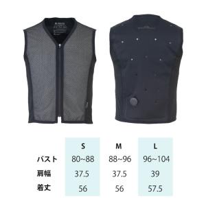 水だけで涼しい 水冷 アクアウォーターベスト ...の詳細画像5