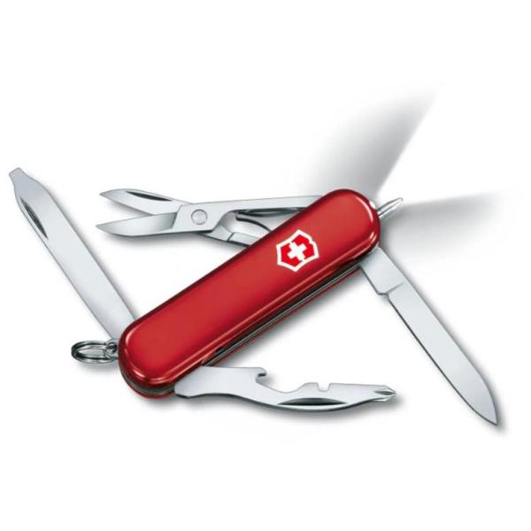 防災グッズ 日本正規品 ビクトリノックス Victorinox ミッドナイトマネージャー レッド 0...