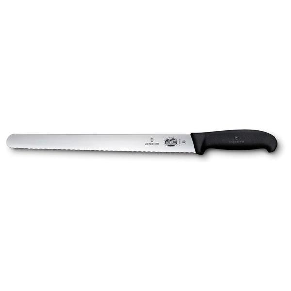 日本正規品 ビクトリノックス Victorinox ウェーブナイフ 30cm ブラック 5.4233...