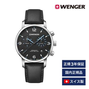 Wenger 自動巻き 腕時計 ブラック Avenue（WENGER） 腕時計 メンズ 男性 ブラック レッド 20代 30