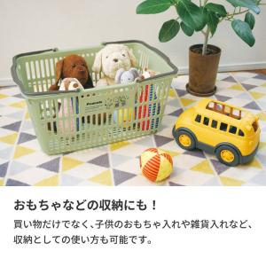 スーパー カゴ スヌーピー 買い物 プラスチッ...の詳細画像2