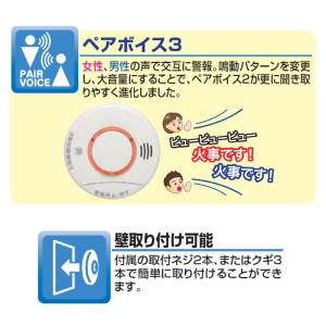 けむタンちゃん 住宅用火災警報器 KRH-1B...の詳細画像5