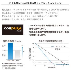 インナー コンプレッション メンズ 冷感 uv...の詳細画像2